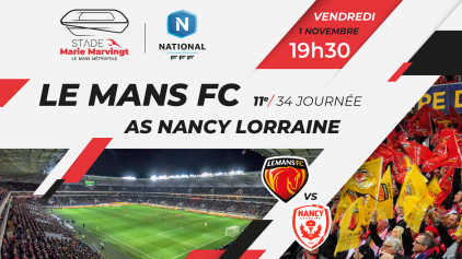 LE MANS FC - AS NANCY LORRAINE