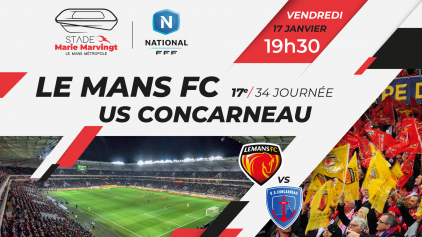 LE MANS FC - US CONCARNEAU