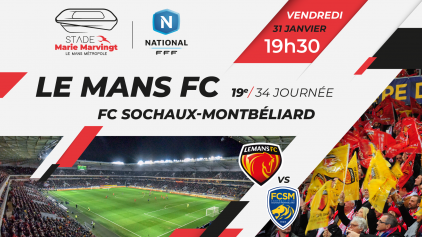 LE MANS FC - FC SOCHAUX-MONTBÉLIARD